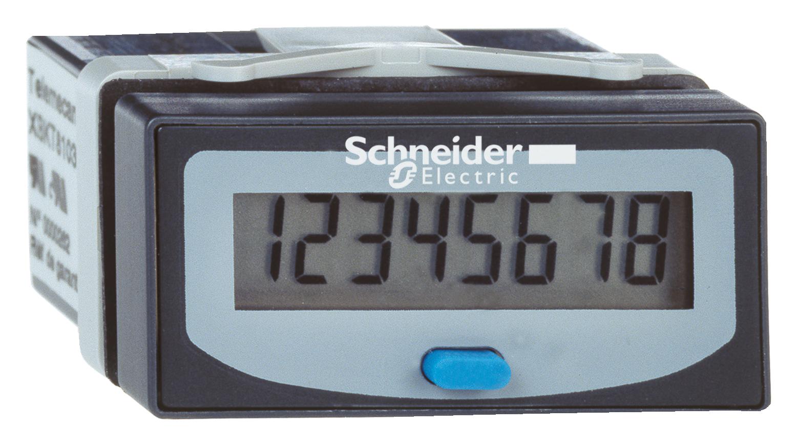 Schneider Electric Xbkt81030U33E Totalising Counter, 8Digit, 4mm, 44Vdc