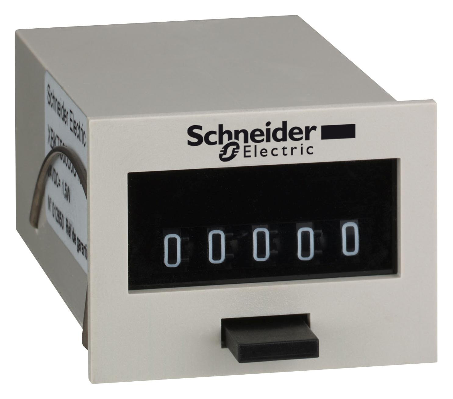 Schneider Electric Xbkt50000U10M Totalising Counter, 5Digit, 4mm, 26.4Vdc