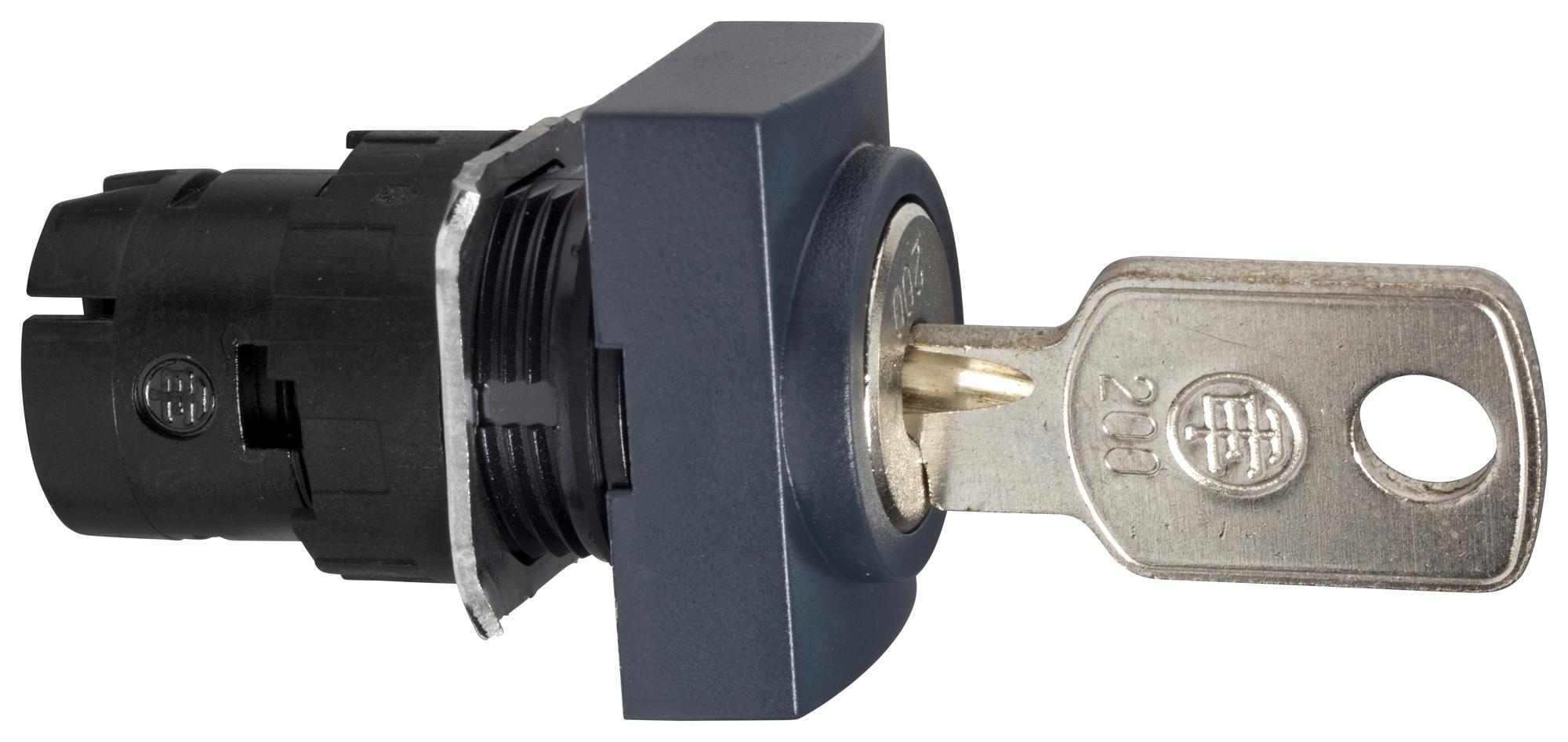 Schneider Electric Zb6Dgb Switch Actuator, Key Selector, Black