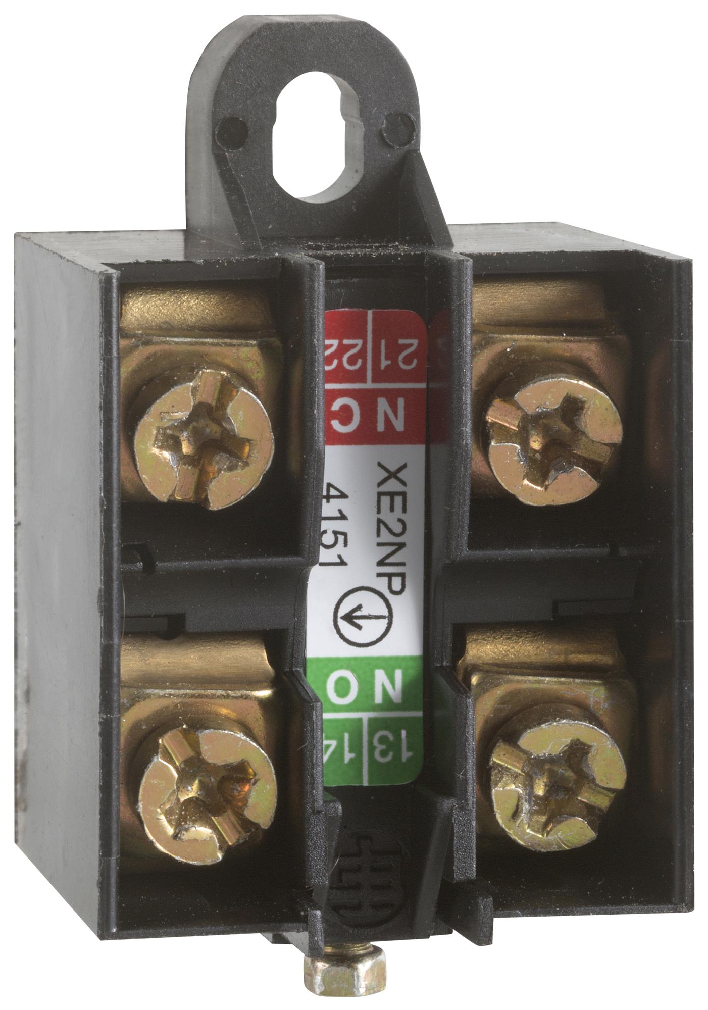 Schneider Electric Xe2Np4151 Contact Block, 2Pole, Screw