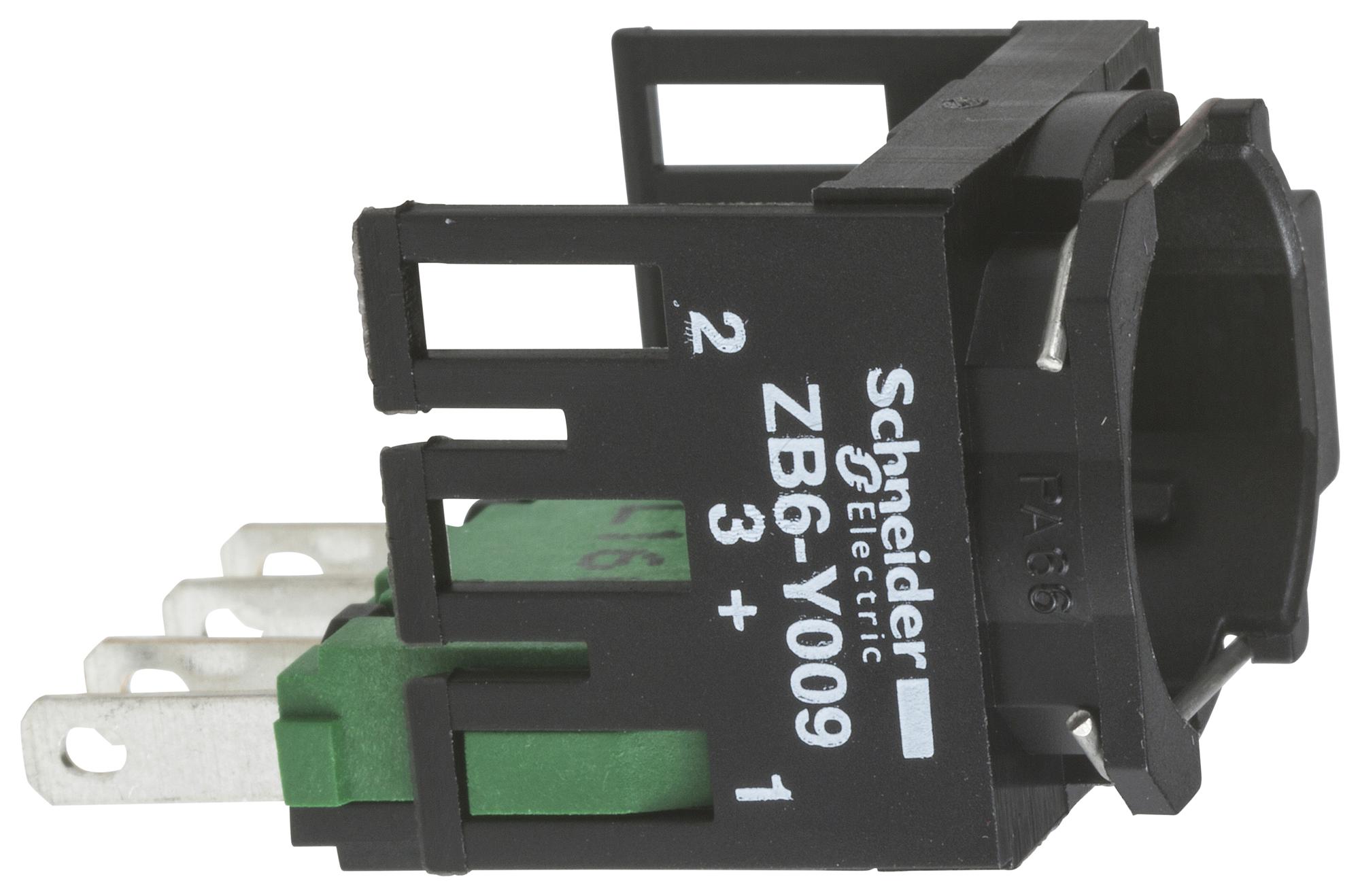 Schneider Electric Zb6Z2B Contact Block, 240V, 1.5A, 1Pole