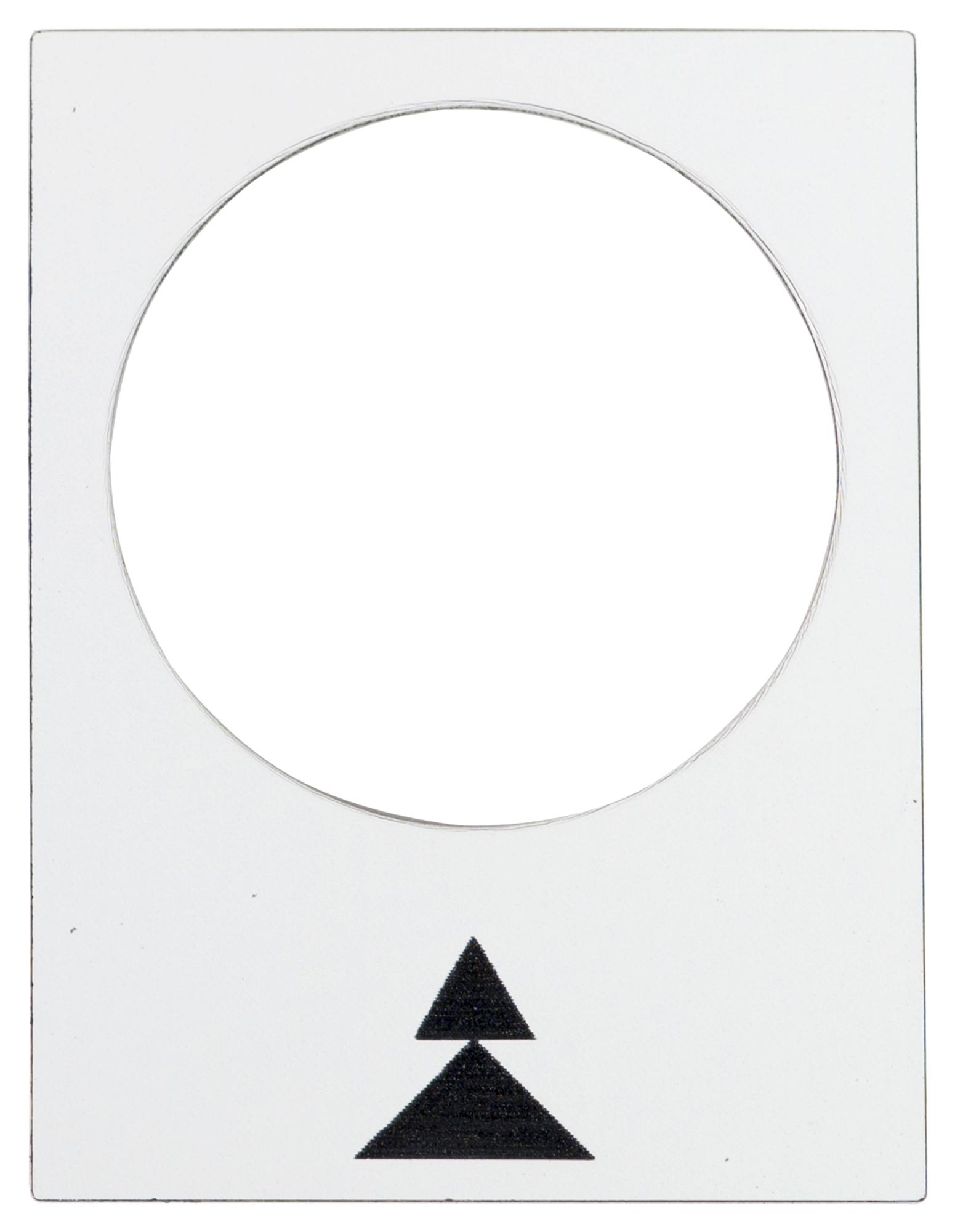 Schneider Electric Zb2By4909 Legend Plate, Pendent Cntrl, 30mm X 40mm