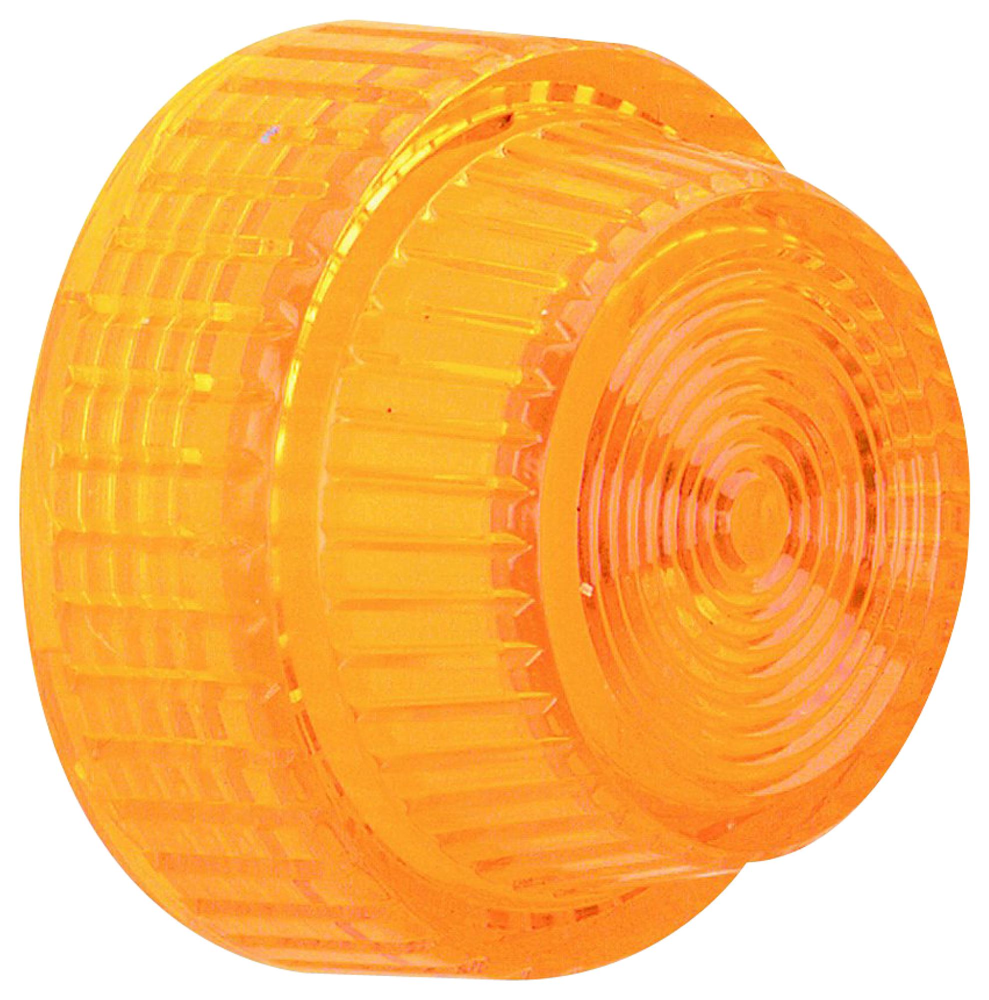 Schneider Electric 9001A31 Indicator Lens, Amber, Round, 30mm