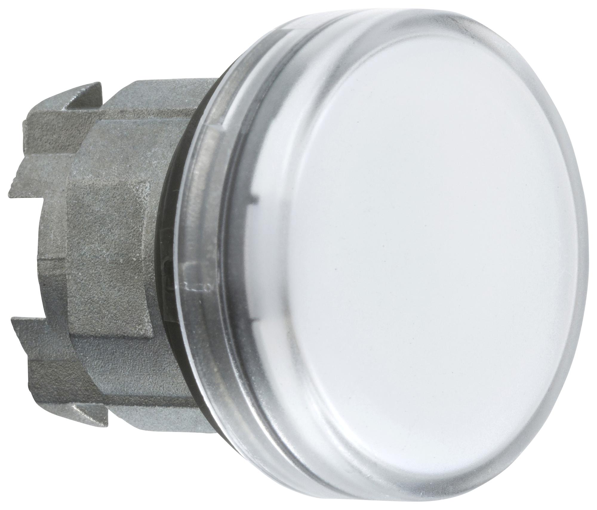 Schneider Electric Zb4Bv013E Pilot Light Head, White, Round, 22mm