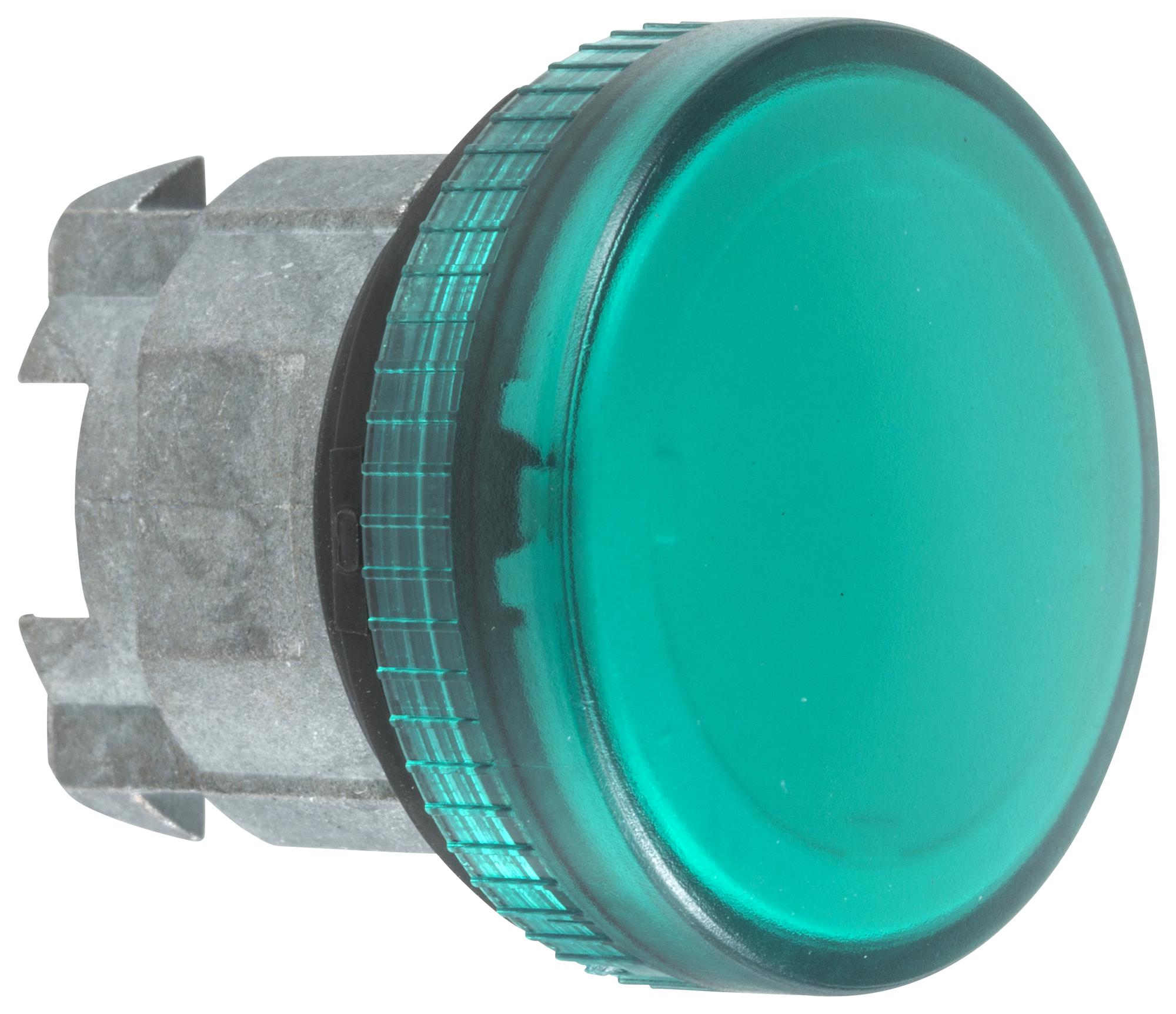 Schneider Electric Zb4Bv033E Pilot Light Head, Green, Round, 22mm