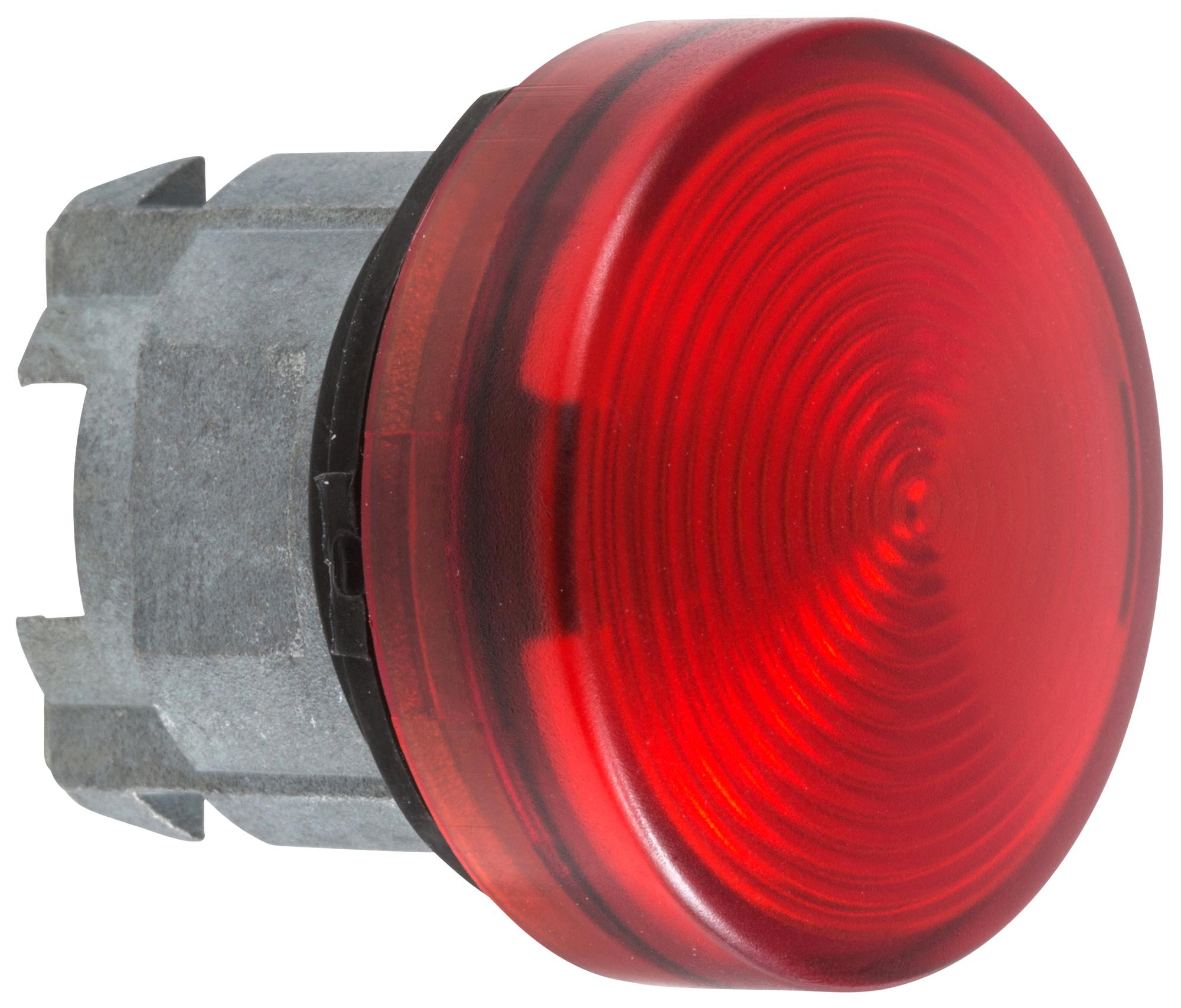 Schneider Electric Zb4Bv043E Pilot Light Head, Red, Round, 22mm