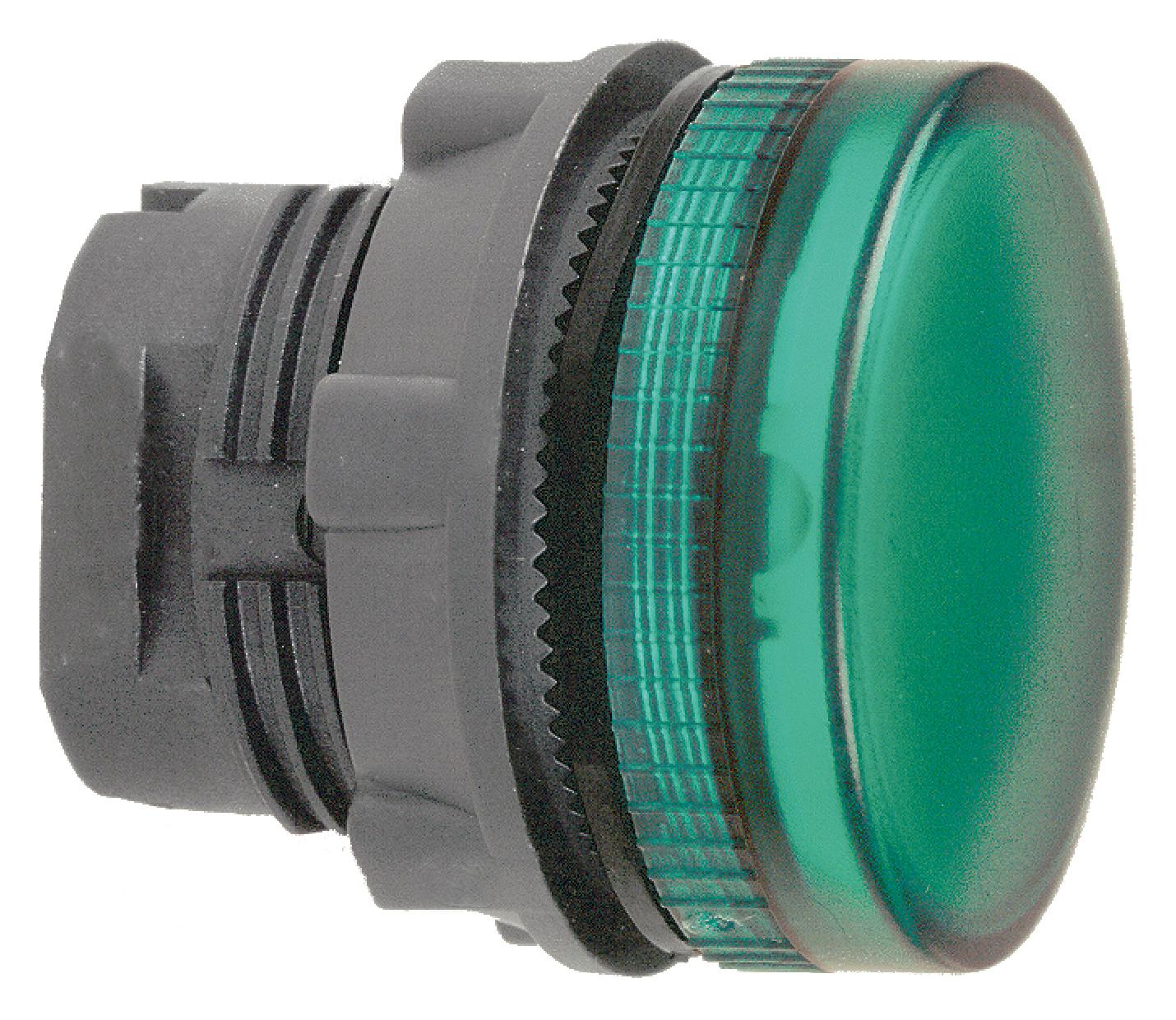 Schneider Electric Zb5Av033S Pilot Light Head, Green, Round, 22mm