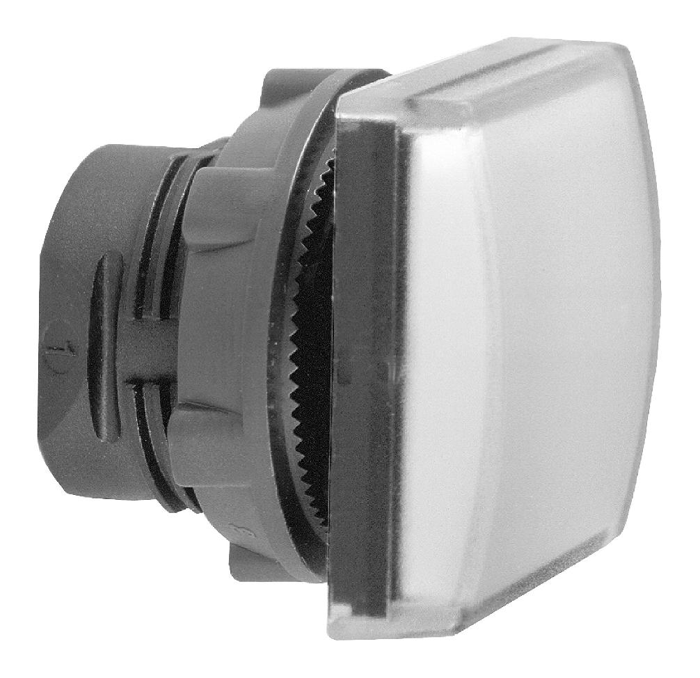 Schneider Electric Zb5Cv013 Pilot Light Head, White, Square, 22mm