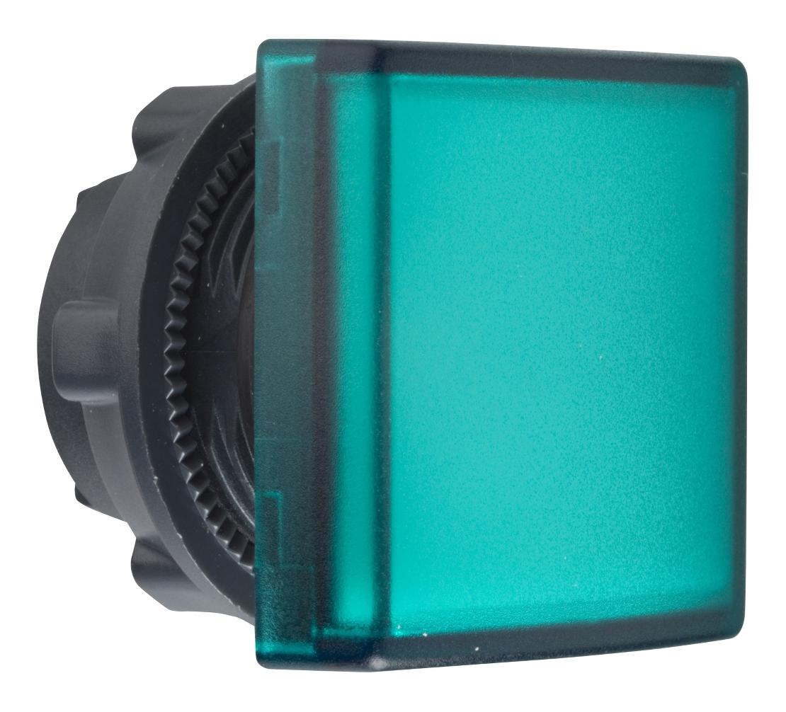 Schneider Electric Zb5Cv033 Pilot Light Head, Green, Square, 22mm