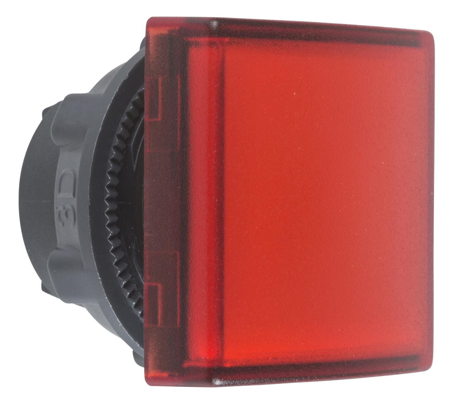 Schneider Electric Zb5Cv043 Pilot Light Head, Red, Square, 22mm