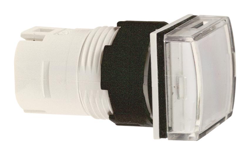 Schneider Electric Zb6Cv1 Pilot Light Head, White, Square, 16mm