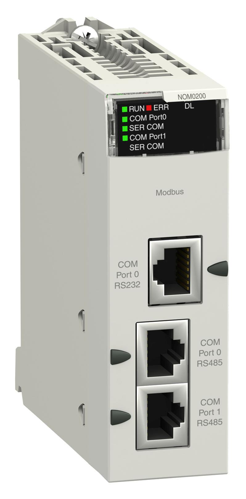 Schneider Electric Bmxnom0200H Serial Link Module W/rs485/232 Port