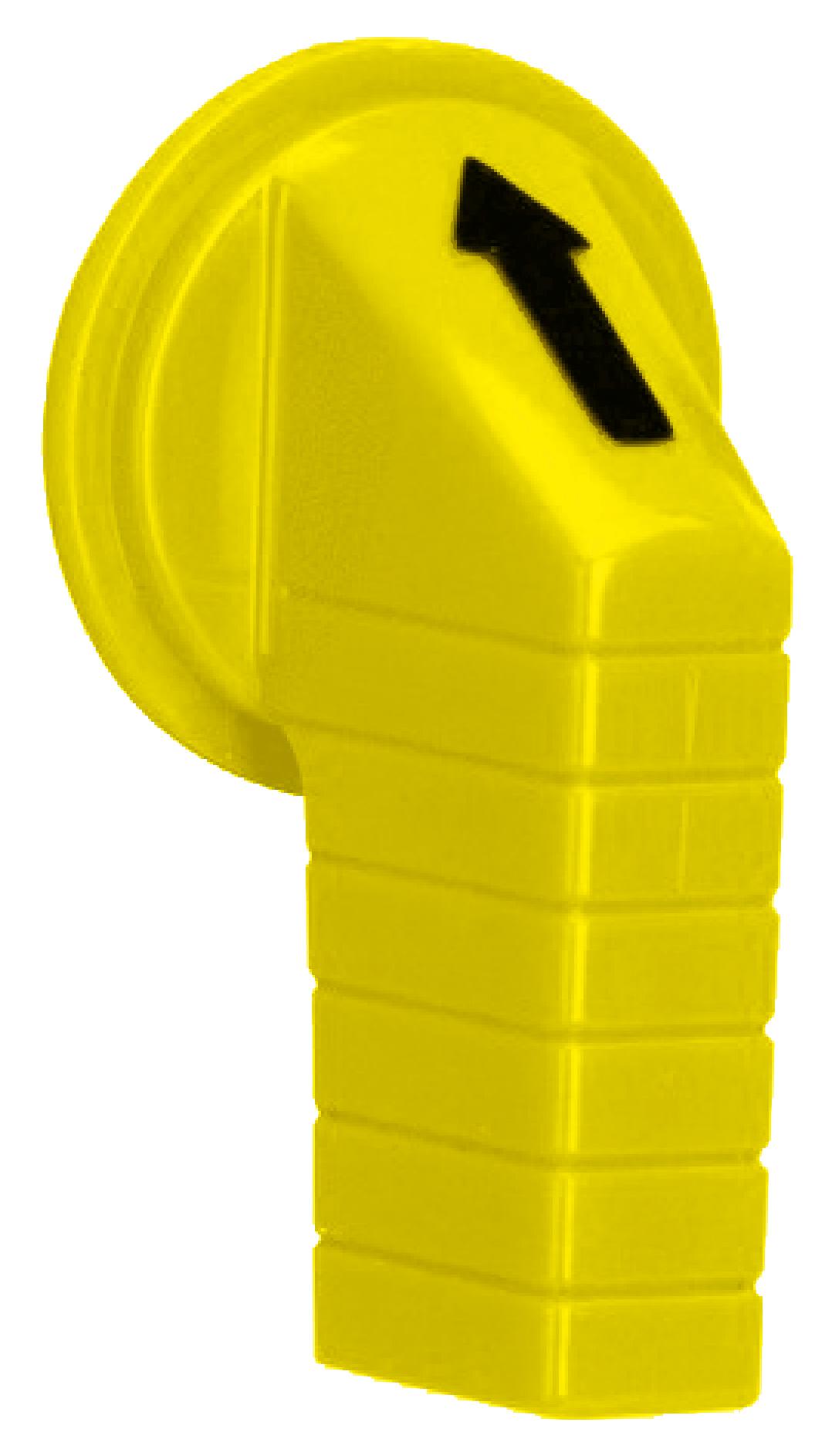 Schneider Electric 9001Y24 30mm Selector Switch Knob, Yellow