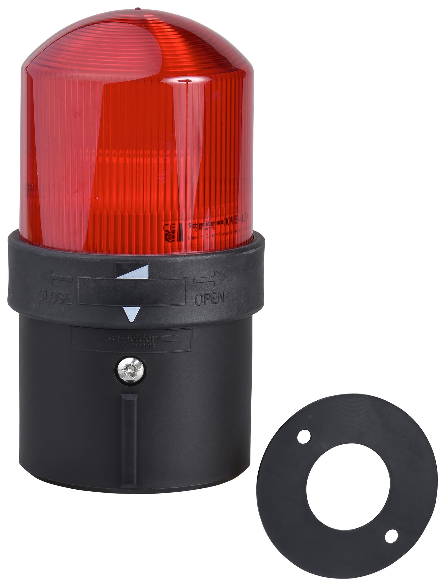 Schneider Electric Xvbl4B4 Visual Indicator, Flashing, Red, 70mm