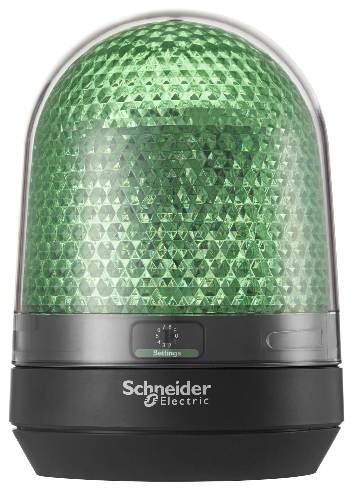 Schneider Electric Xvr3B03 Visual Indicator, Flash/rotate, Green