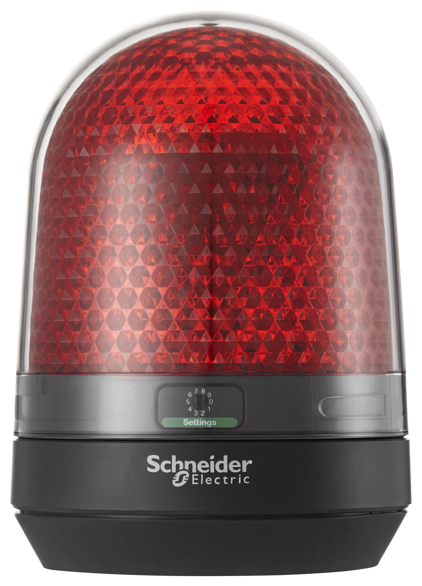 Schneider Electric Xvr3B04 Visual Indicator, Flash/rotate, Red