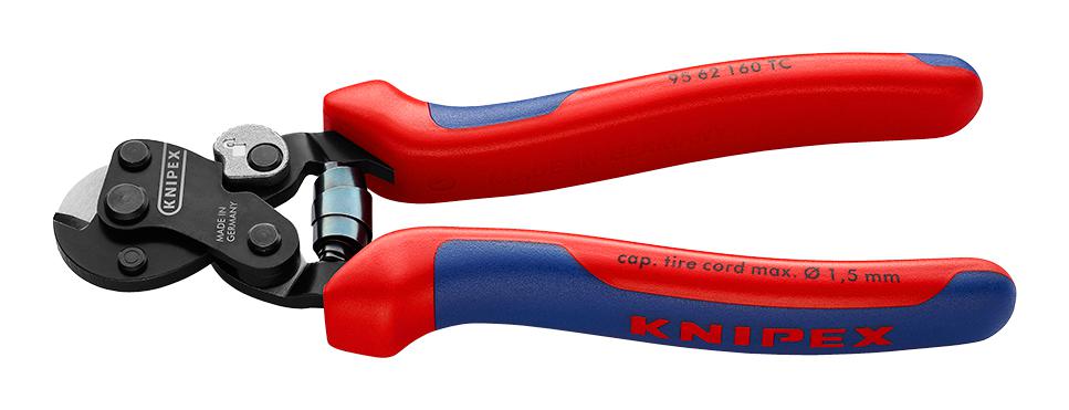 Knipex 95 62 160 Tc Cable Cutter, Shear, 2mm, 160mm