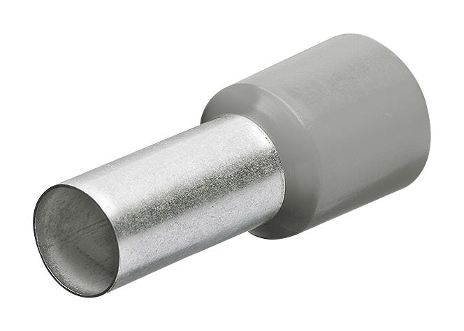 Knipex 97 99 335 Wire Ferrule, Single, 11Awg, Grey, Pk200