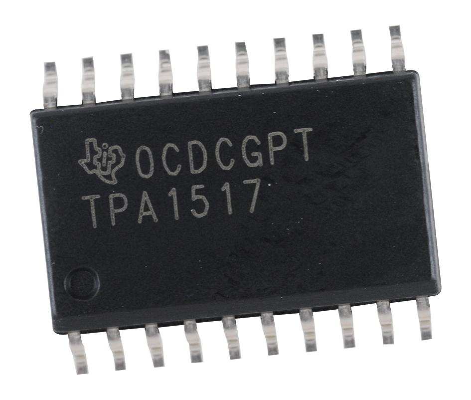 Texas Instruments Tpa1517Dwpr Ic, Audio Power Amp, Class Ab, 6W, So-20