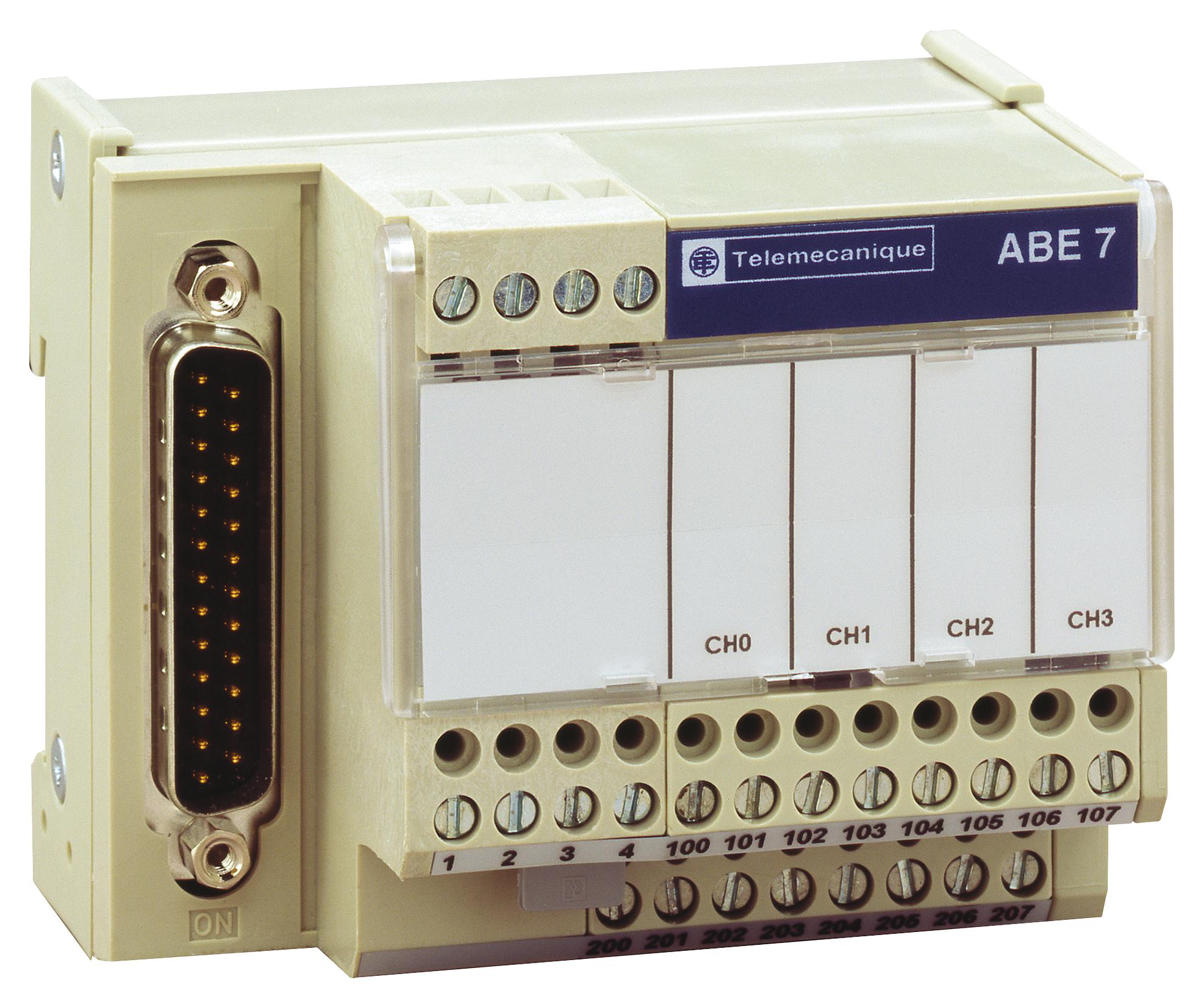 Schneider Electric Abe7Cpa410 Connectorection Sub Base, 4 Ch