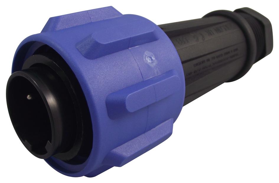 Bulgin/partner Stock Px0911/02/p Circular Connector, Plug, 2Pos, Screw