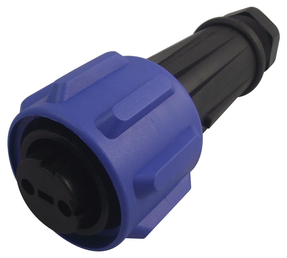 Bulgin/partner Stock Px0911/02/s Circular Connector, Plug, 2Pos, Screw