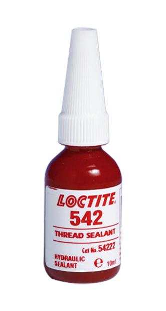 Loctite 542, 10Ml Sealant, 10Ml Bot, Brown, 542