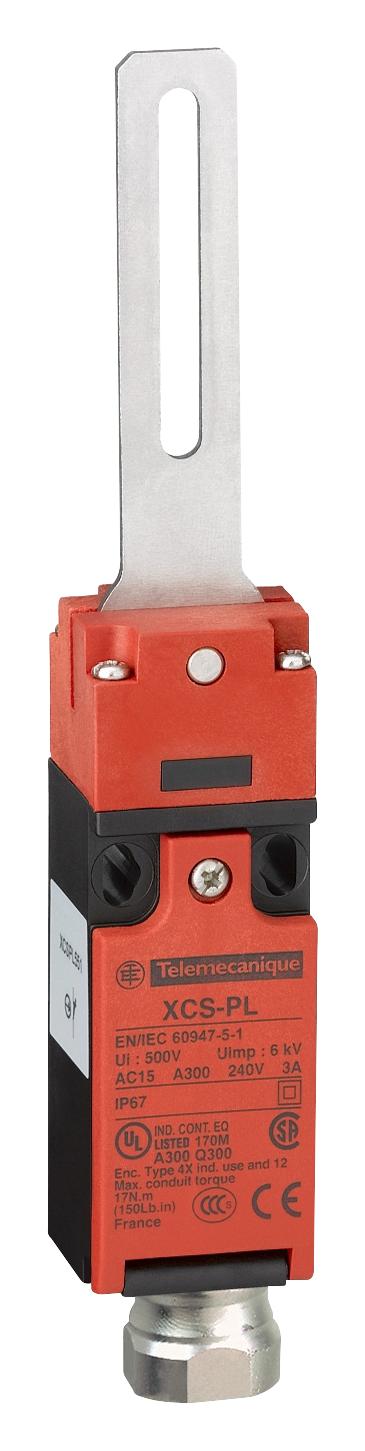 Telemecanique Sensors Xcspl753 Safety Switch, Dpst-Nc, 6A, 120V