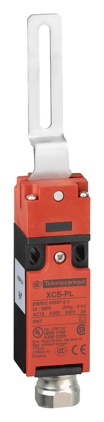 Telemecanique Sensors Xcspl583 Safety Switch, Spst-No/nc, 6A, 120V