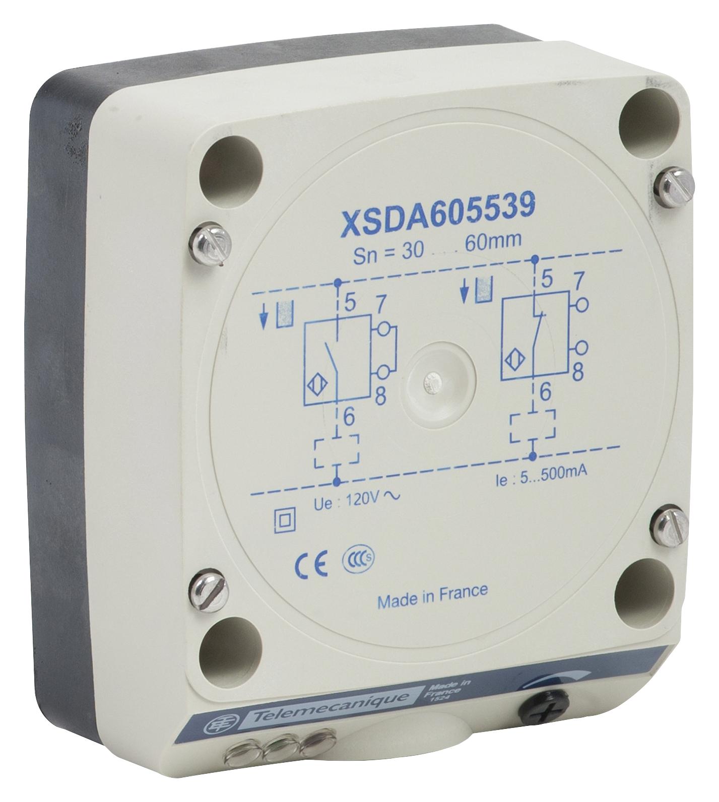 Telemecanique Sensors Xsda605539 Inductive Proximity Sensor, 60mm