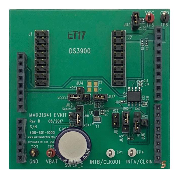 Analog Devices Max31341Evkit# Eval Kit, Real Time Clock W/i2C