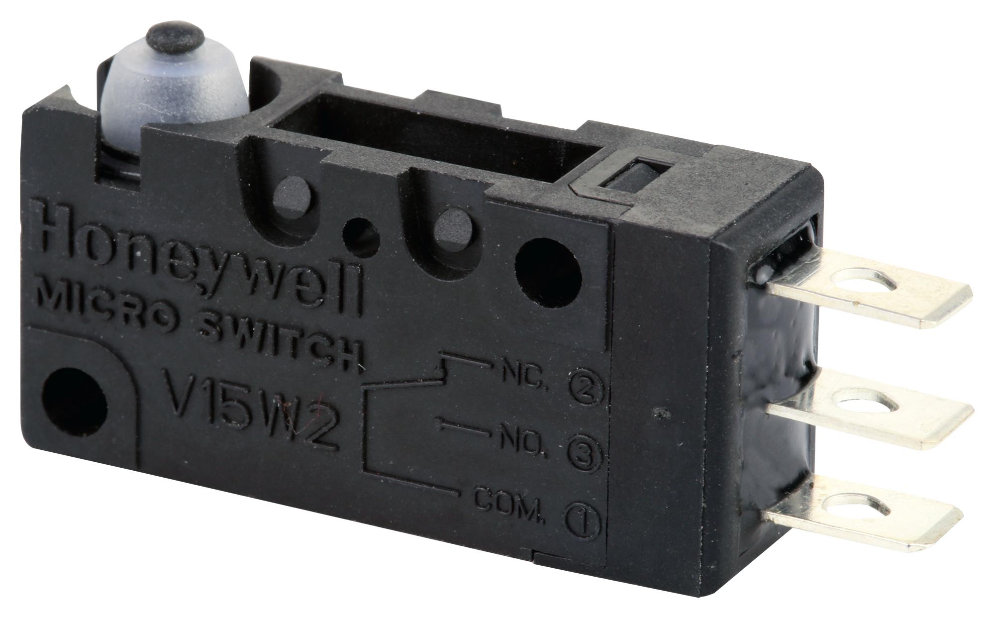 Honeywell/partner Stock V15W2-Ez100-W2 Microswitch, Snap Action, Pin Plunger