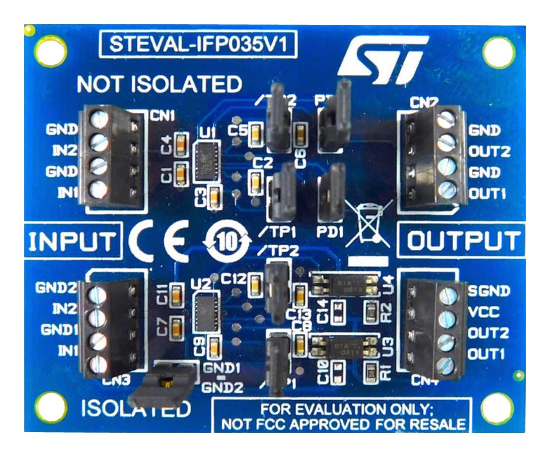 STMicroelectronics Steval-Ifp035V1 Evaluation Board, Current Limiter