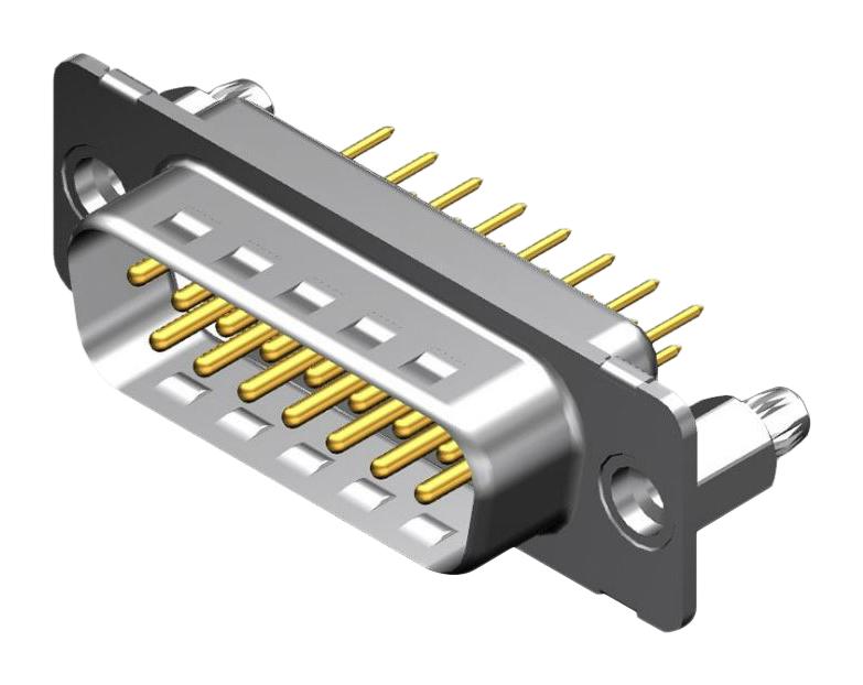 Molex 173109-1893 D Sub Connector, Plug, Da, 15Pos, Th