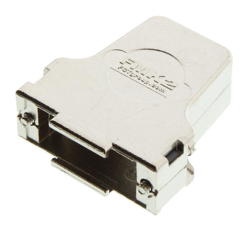 Molex 173111-0061 D-Sub Backshell, Da, 45Deg, Zinc