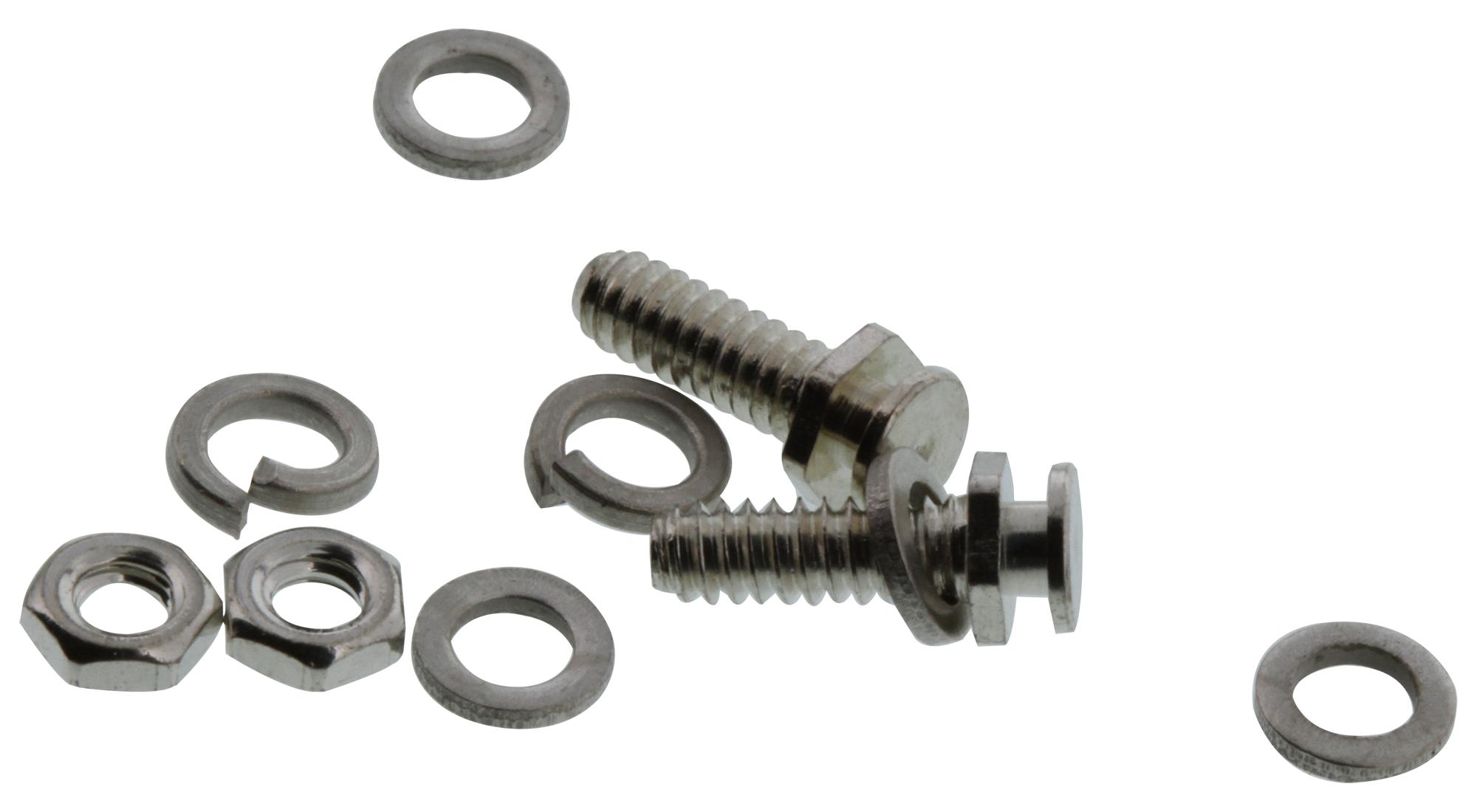 Molex 173112-0604 D Sub Screw, Steel, 4-40 Unc