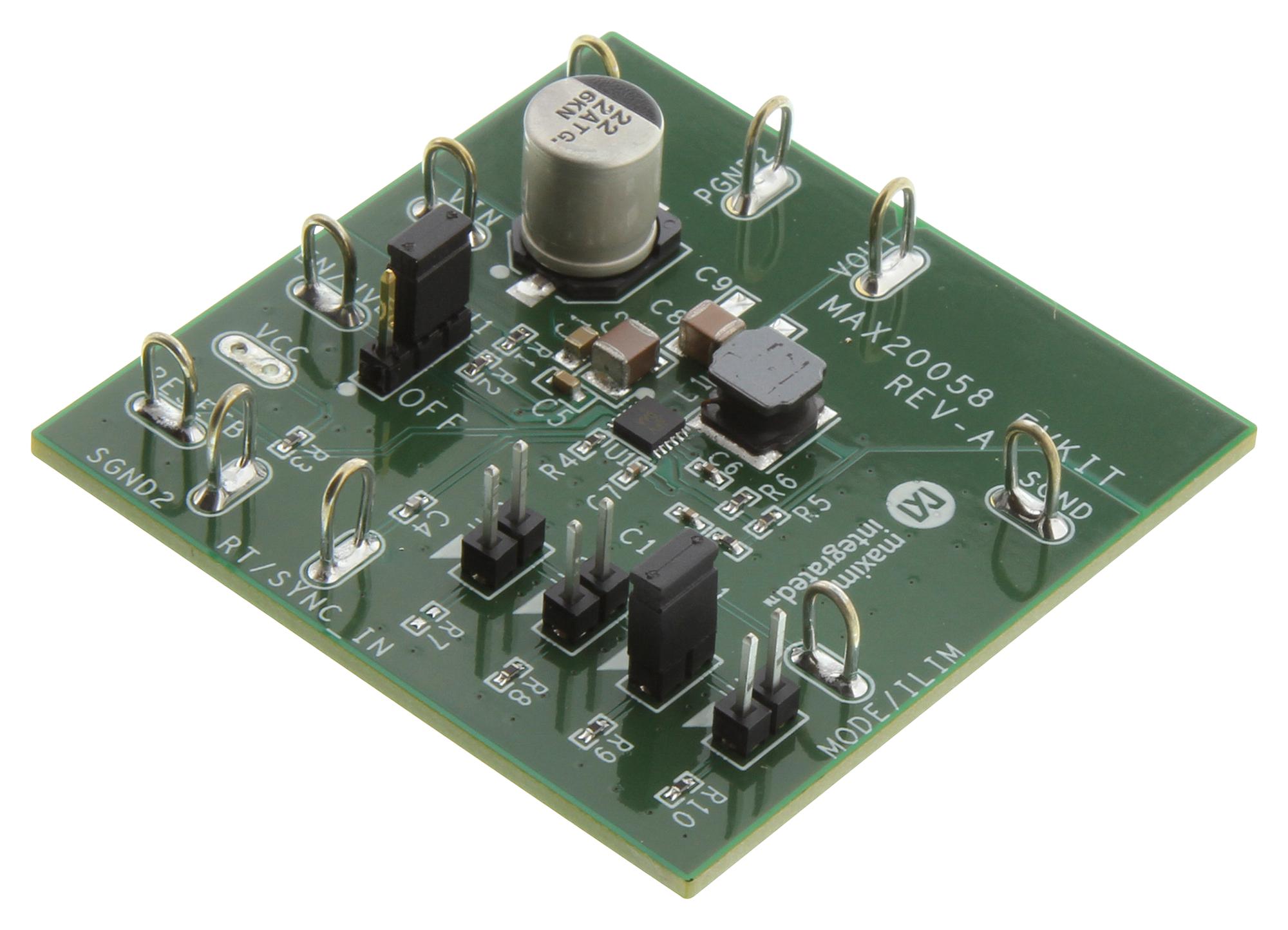 Analog Devices Max20058Evkit# Eval Kit, Sync Step-Down Dc-Dc Converter