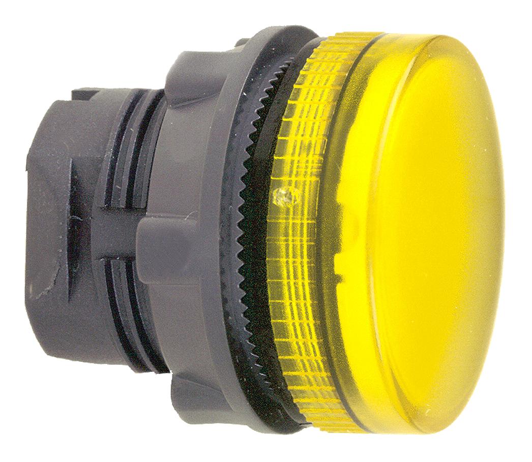 Schneider Electric Zb5Av083S Indicator Lens, Yellow, Round, 22mm