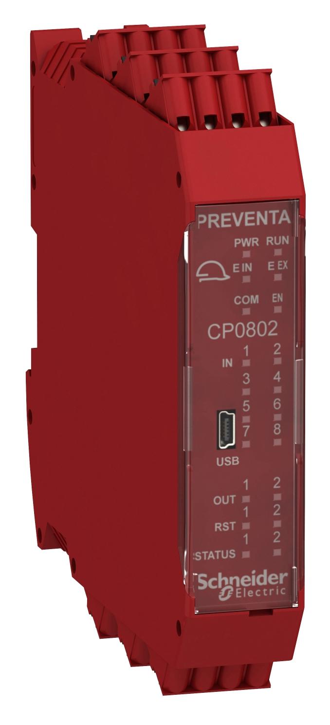 Schneider Electric Xpsmcmcp0802G Safety Controller Cpu, 8 O/p