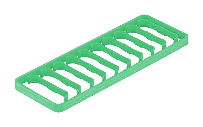 HARTING 09100009903 Coding Clip, Size 1A, Polyamide, Green