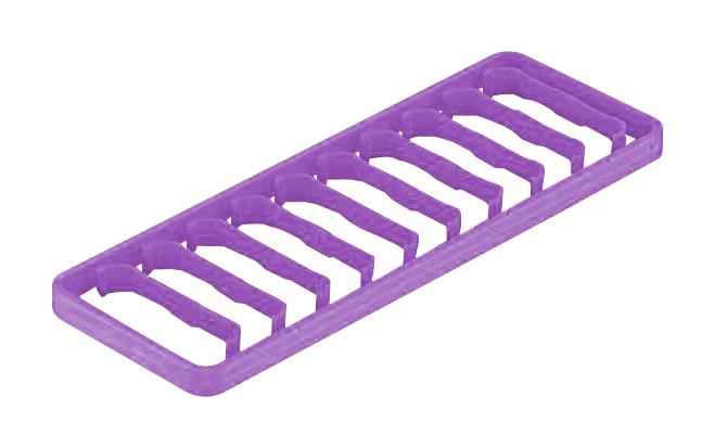 HARTING 09100009905 Coding Clip, Size 1A, Polyamide, Violet