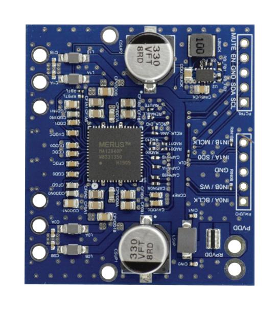 Infineon Refaudiodma12040Ptobo1 Ref Design Brd, Class D Audio Power Amp