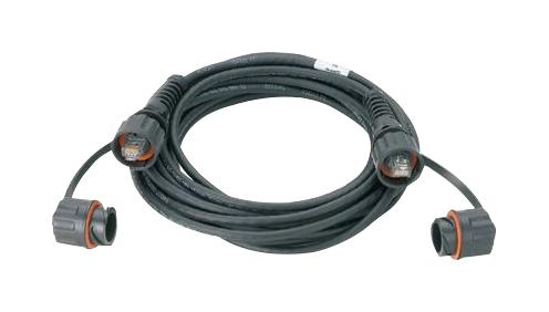 Panduit Istp6X2Mbl Patch Cord, Rj45 Plug-Plug, Black, 2M