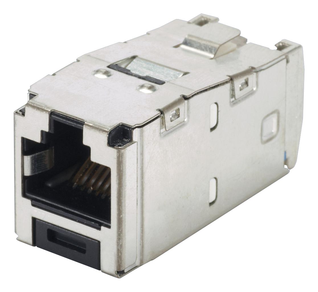 Panduit Cjs688Tgy Rj45 Connector, Jack, 8P8C, 1Port