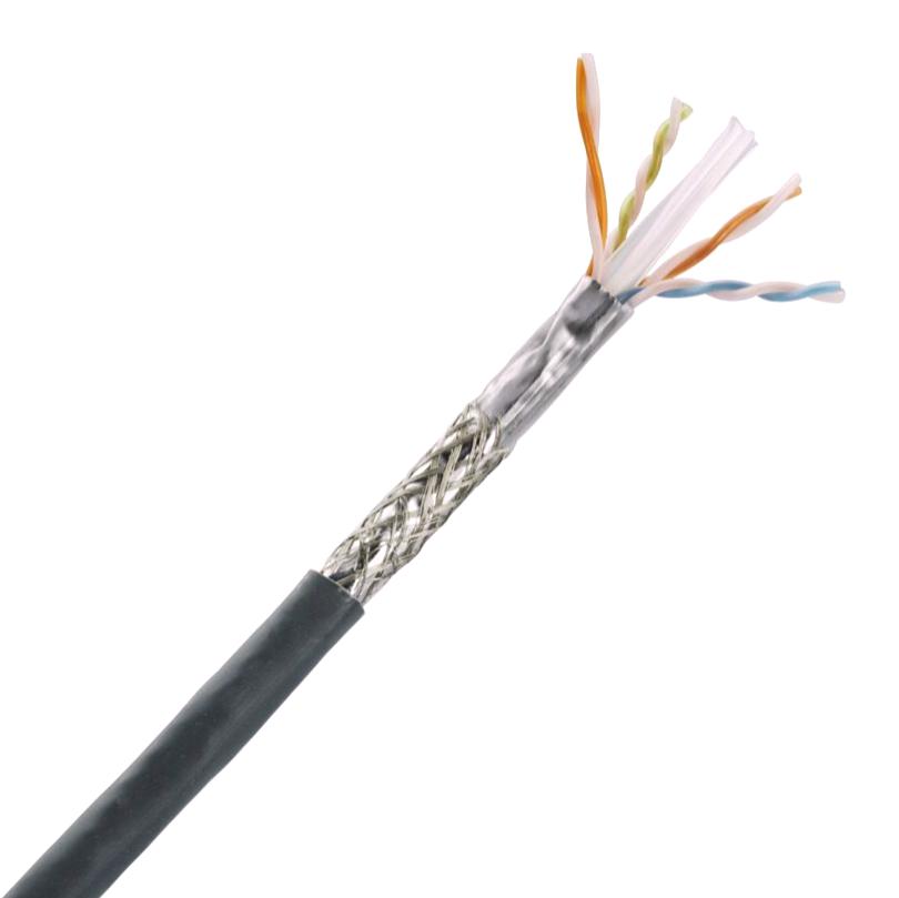 Panduit Psfl6004Dg-Kd Shld Ntwrk Cable, 4Pair, 23Awg, 500M