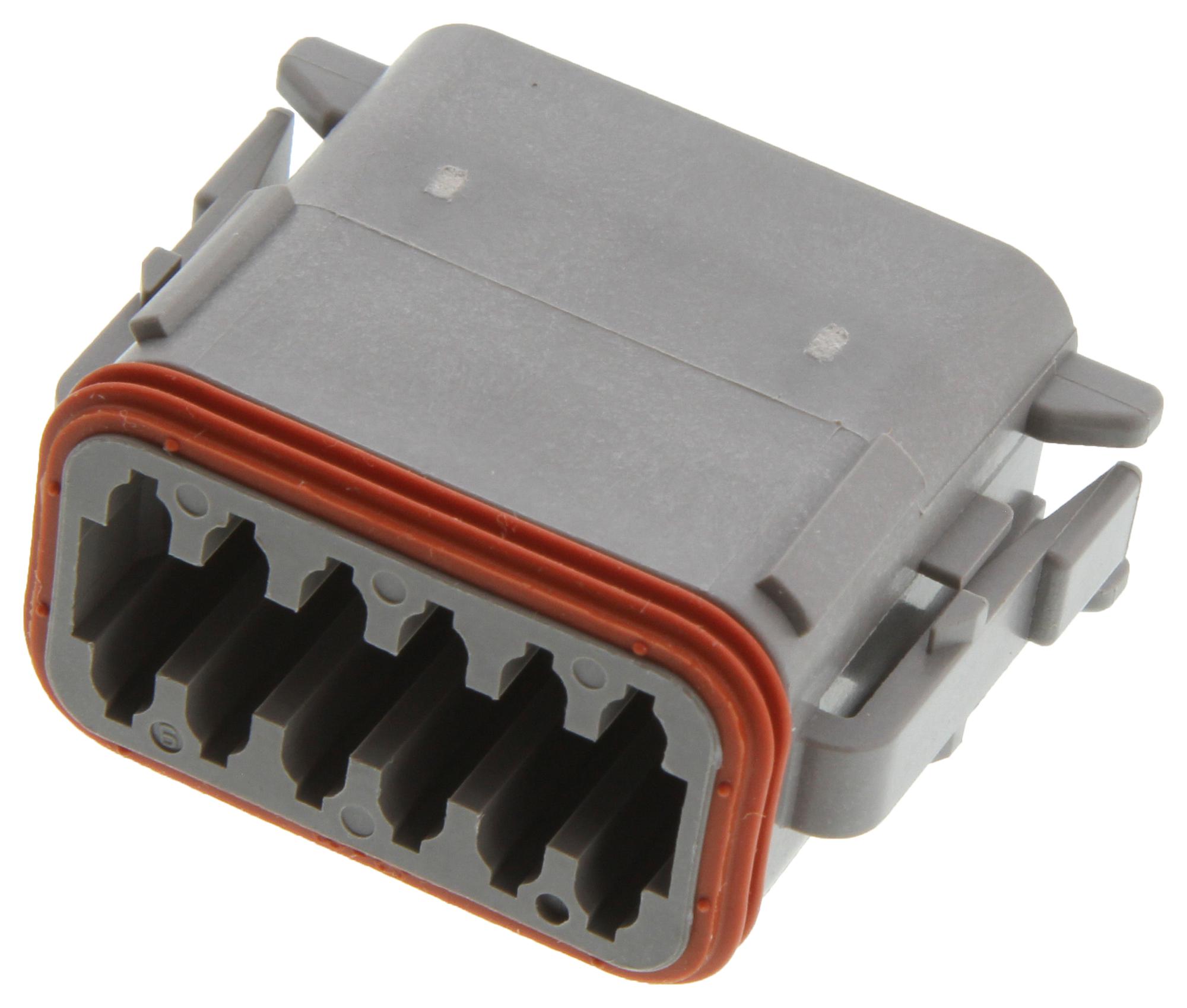 Deutsch Connectors / Te Connectivity Dt06-12Sa-C015 Automotive Housing, Plug, 12Pos, 13A