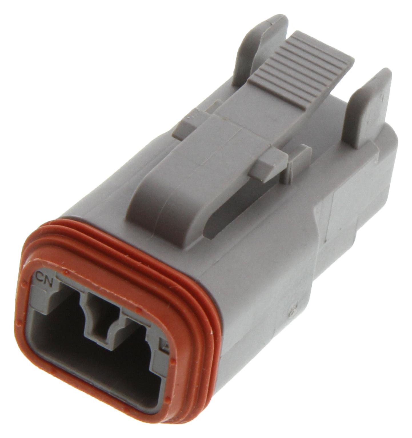 Deutsch Connectors / Te Connectivity Dt06-2S-C015 Automotive Housing, Plug, 2Pos, 13A