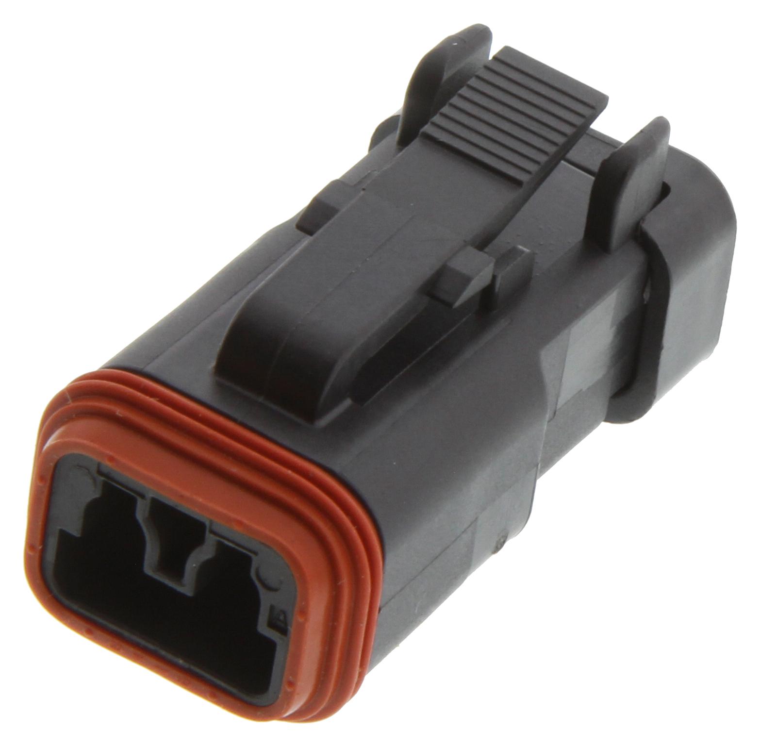 Deutsch Connectors / Te Connectivity Dt06-2S-Ce05 Automotive Housing, Plug, 2Pos, 13A