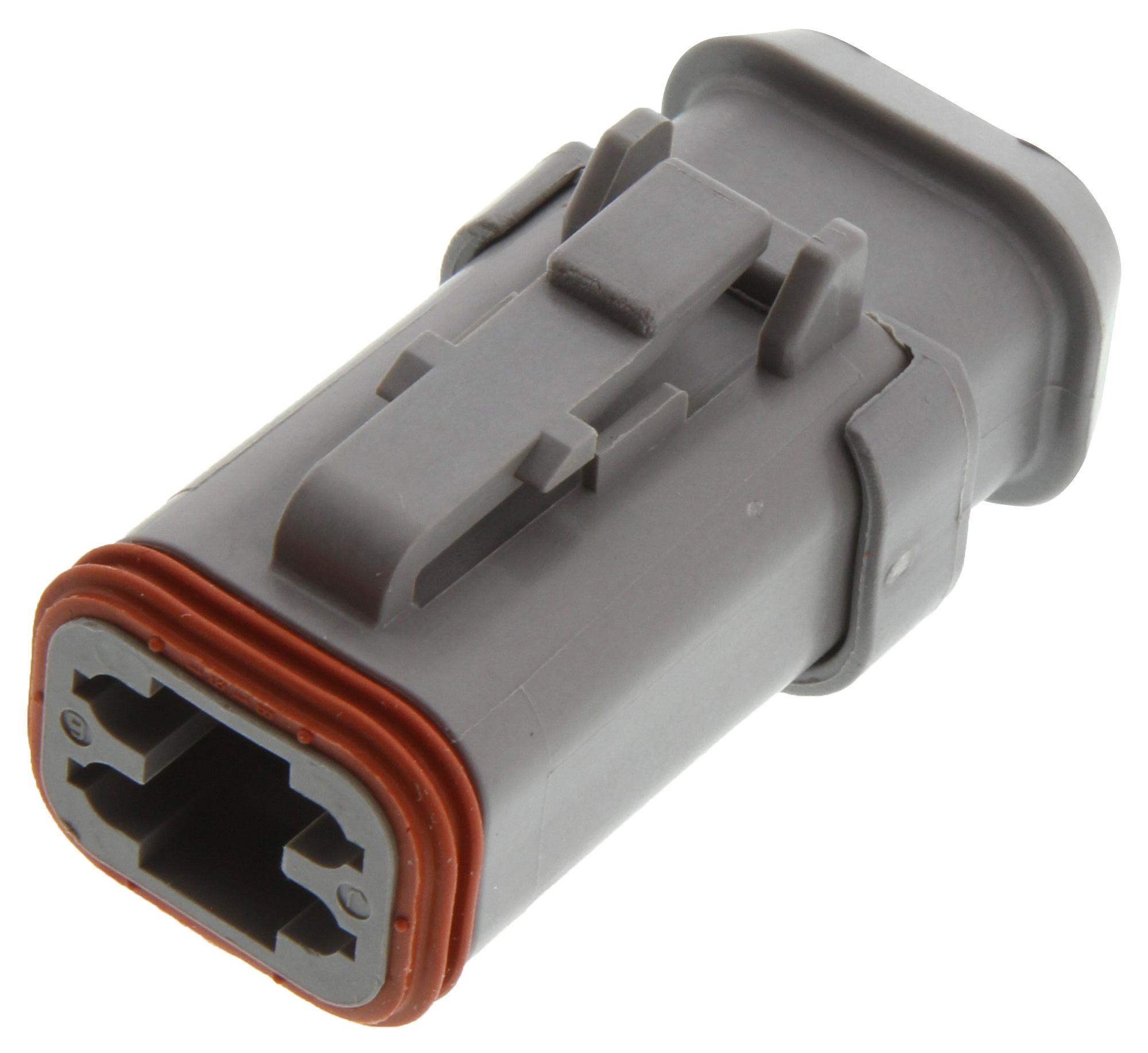 Deutsch Connectors / Te Connectivity Dt06-4S-Ce04 Automotive Housing, Plug, 4Pos, 13A