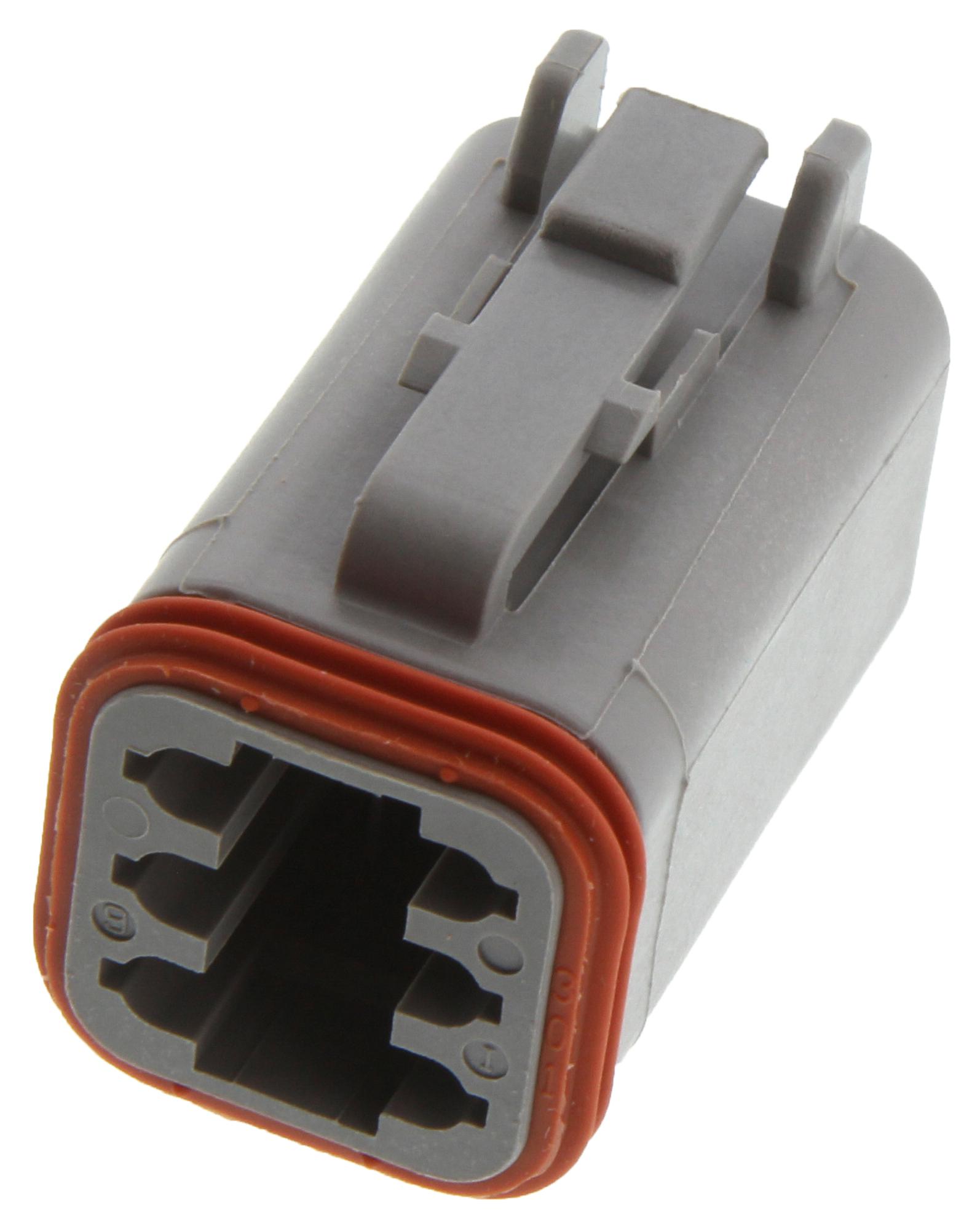 Deutsch Connectors / Te Connectivity Dt06-6S-C015 Automotive Housing, Plug, 6Pos, 13A